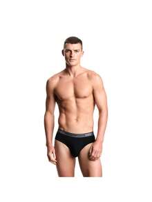 Armani 3 Pack Men's Trunks - Black - View 2
