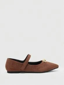 CUCCOO BIZCHIC Women Flats - Brown - View 6