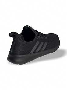 Adidas Cloudfoam Pure 2.0 女款运动鞋 透气吸汗 轻便 弹性好 结实百搭 易洗快干 日常上学运动户外 黑色 H04754 - 黑色 - 查看 5