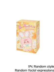 Cute Collectible Figure Blind Box. A Toy Rabbit Model, A Special Birthday Gift, Bringing A Pleasant Surprise To Friends And Family, Made Of High-Quality Materials.(Not Plush Filled) - Tide play blind box - View 8