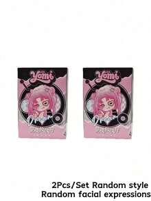 POKOJA LAND Hộp bí ẩn (không có bông nhồi), Bộ sưu tập búp bê Lâu đài Mây huyền ảo - 8 mô hình (7 mô hình thường + 1 mô hình ẩn), Đồ chơi sưu tầm bằng nhựa ABS với trang phục màu pastel kỳ ảo và điểm nhấn lâu đài bay, Món quà ý nghĩa dành cho bạn bè và gia đình, Vật trang trí độc đáo cho kệ/bàn làm việc, Bộ nhân vật mộng mơ đáng yêu dành cho người sưu tầm mô hình và những người yêu thích thể loại giả tưởng. - thủy triều chơi hộp mù - Xem 12