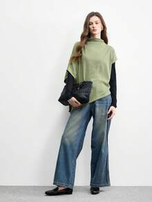 CUCCOO BIZCHIC Joy&Peace, Genuine Imported Women's Flat Loafers, Style, Autumn 2024, N1501. - Black - View 3