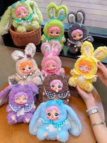 Blind BoxesA Unique Rabbit Model-Designed Doll-Themed Collectible Box, With Bright Colors, Distinctive Facial Expressions, Movable Eyes, Providing You With A Different Experience, And A Hidden Surprise. It Is An Excellent Gift For Friends And Family.(Not Plush Filled) - Trend blind box - View 5