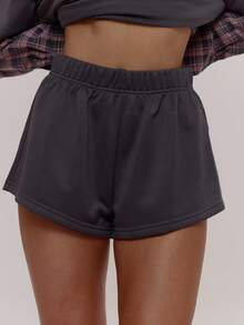 MUSERA Women Shorts - Dark Grey - View 1