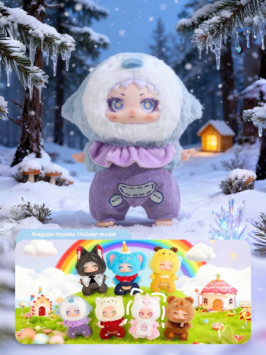 POKOJA LAND Blind Box (Non-Plush Filling) Cute Plush Doll Decoration