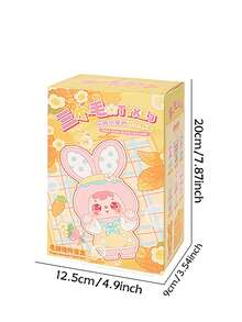 Cute Collectible Figure Blind Box. A Toy Rabbit Model, A Special Birthday Gift, Bringing A Pleasant Surprise To Friends And Family, Made Of High-Quality Materials.(Not Plush Filled) - Tide play blind box - View 4