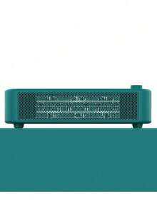 Teckwe 桌面小型暖风机，静音运行，适用于办公室，低功率500W风扇暖风机，卧室快速加热电暖器 - 彩色 - 查看 8