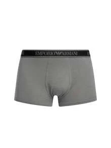 Armani 3 Pack Men's Boxer Briefs - Black/Black Print Shade/Shade - View 2