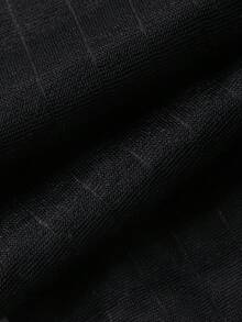 DAZY 女款修身純色內搭褲，秋冬校園風 - 黑色 - 查看 6