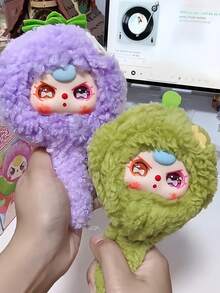 盲盒，一款特别款的惊喜盲盒梳子，表情可爱，眼睛闪亮。圣诞礼物和生日礼物的完美之选，不含毛绒填充 - 潮流盲盒 - 查看 6