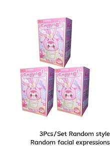 这款盲盒以可爱的兔子为主题,采用精致的表情设计和优质材料,是送给家人和朋友的完美生日礼物或其他节日礼物。它们承载着您对他们的爱。适合作为节日礼物送给朋友(非毛绒填充物)。 - 潮玩盲盒 - 查看 13