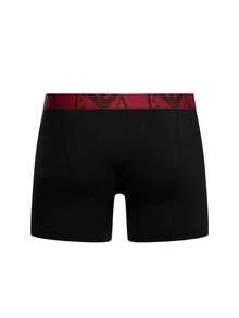 Armani 3 Pack Men's Boxer Briefs - Blue/Red - View 3