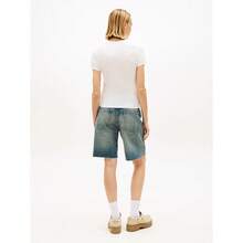 Tommy Hilfiger Linear Women´S T-Shirts Almost Yellow - Ecru - View 4