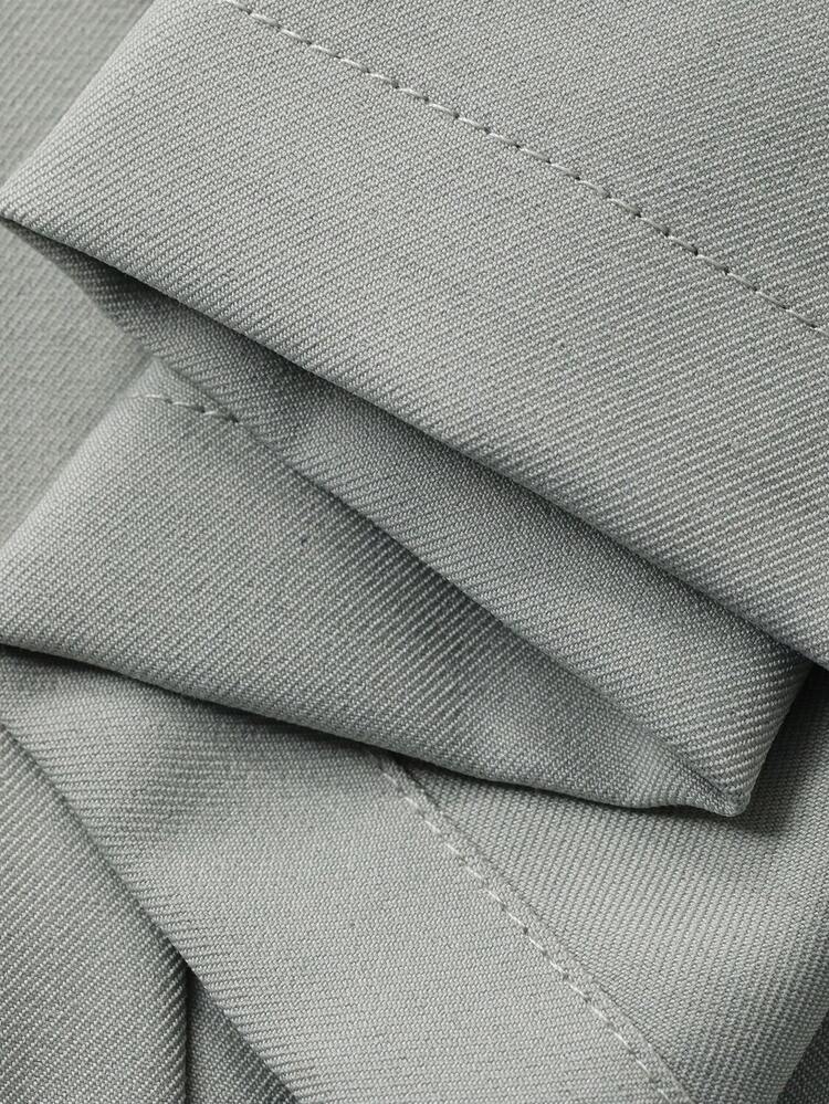 Women's Elegant Solid Color 3D Floral Vest And Wide Leg Pants 2 Pieces Set, Spring/Summer,Wedding Guest Dress Women