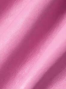 GlowEve Đầm ôm sát cổ chữ V xếp ly, phối sequin và da giả, kiểu dáng thanh lịch dành cho nữ, tôn dáng, thích hợp cho mùa thu/đông. - Hồng - Xem 4