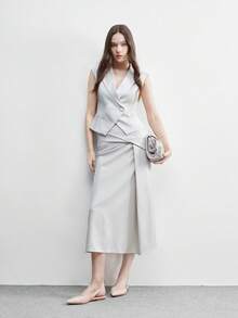 CUCCOO BIZCHIC 女士尖头平底便鞋，杏色漆皮，适合工作和通勤，春夏秋季 - 杏色 - 查看 7