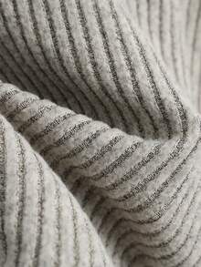 Franclia 新款百搭圆领长袖女式T恤，冬季款 - 灰色 - 查看 4