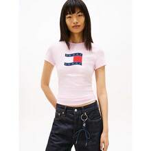 Wavy Flag Women´S T-Shirts Pearly Pink - Pearly Pink - View 2