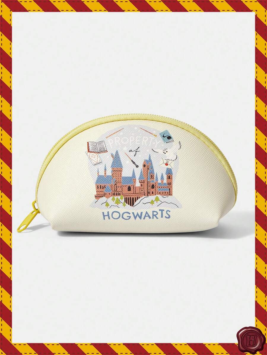 HARRY POTTER X SHEIN Cute College Cartoon Pattern Coin Purse - Multicolor - View 1