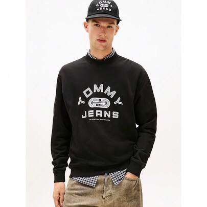 Tommy Hilfiger TJM REG Entry GYM Men´S Sweatshirt Black
