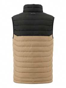 Columbia Men's Down Gilet Vest Brown - Gold - View 2