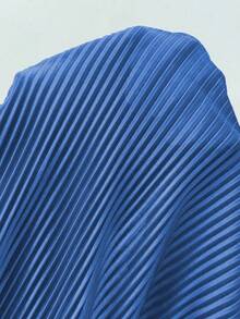 Elamini Women's Solid Color Halter Neck Camisole And Shorts Casual 2-Piece Set Two Piece Summer Set Comfortable Two Piece Set - Blue - View 7