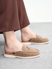 CUCCOO BIZCHIC Women's Casual Versatile Slip-On Flat Shoes Valentine's Day - Apricot - View 6