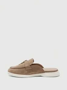 CUCCOO BIZCHIC Women's Casual Versatile Slip-On Flat Shoes Valentine's Day - Apricot - View 9