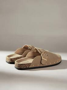 Solecia 女士时尚厚底鞋 - 卡其色 - 查看 4