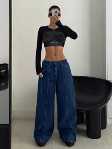 CasuGlow Women Jeans - Royal Blue - View 6