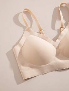 NudeFit 3pcs/Set Elegant & Comfortable Seamless Bras For Women, Multi-Color - Multicolor - View 8