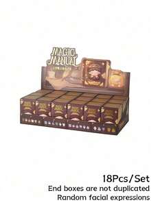 POKOJA LAND Hộp bí ẩn (không có bông nhồi), Bộ sưu tập nhân vật ma thuật Youmeng - Thiết kế tượng nhỏ tinh tế và đáng yêu, vật trang trí để bàn, đồ trang trí nhỏ gọn và dễ mang theo, món quà hoàn hảo cho bạn bè, gia đình và những người đam mê đồ chơi. Thích hợp làm quà tặng cho bạn bè. - thủy triều chơi hộp mù - Xem 9