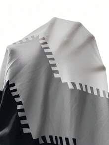 Chiquease Robe imprimée à col rond et manches courtes en tricot, printemps/été - Multicolore - Voir 3