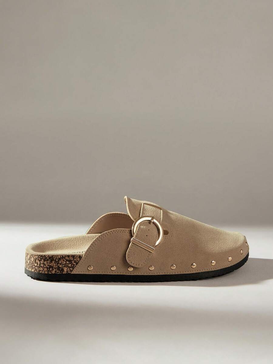 Solecia 女士时尚厚底鞋 - 卡其色 - 查看 1