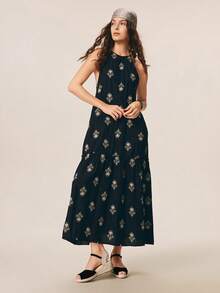 Styleloop Women's Fashionable Versatile Buckle Design Thick Bottom Wedge Sandals For Daily Wear - Black - View 5