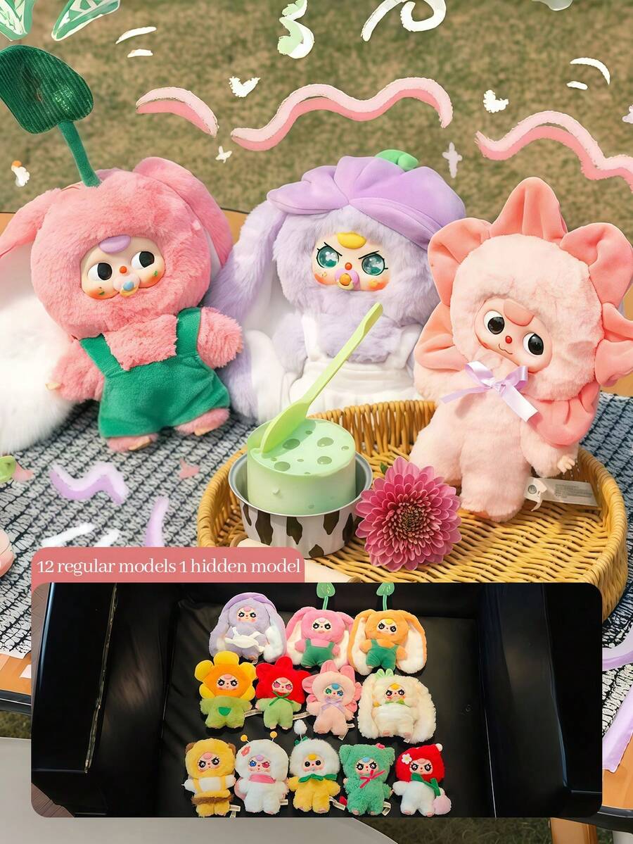 Blind Boxes, Surprise Blind Boxes. Bottle-Faced Figurines, With Unique Expression Designs, Perfect Table Decorations, Birthday Gifts/Christmas Gifts, Decorative Pendants,Non-Plush Filling Blind Box