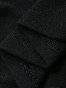 Livesso 波点印花露脐吊带背心，休闲优雅的细肩带背心，适合春季、夏季、休闲、派对、海滩、波西米亚风格等场合。 - 黑色 - 查看 9