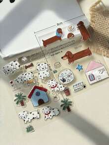 Joivida Hình dán động vật hoạt hình dễ thương, món quà ngọt ngào dành cho bạn bè, phù hợp cho ngày Valentine đến mùa xuân hè, hình dán vinyl Kawaii, trang trí sổ tay và điện thoại. - Nhiều màu - Xem 6