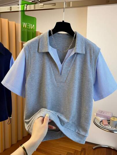 Resyla Women's Black Loose Long Hoodie With Polka Dot Shirt Collar For Women, Pullover Hoodie, Comfortable And Casual Hoodie, Outdoor Wear, Pullover Hoodie For Autumn And Winter,Fashionable And Elegant, It Is Suitable For Daily Wear, Weddings, Banquets, Daily Commutes, Graduation Parties, Festival Events, VacationFashionable And Elegant, It Is Suitable For Daily Wear, Weddings, Banquets, Daily Commutes