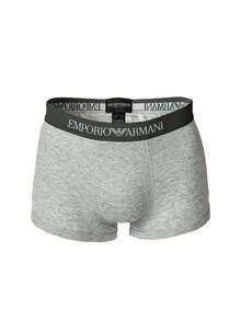 Armani 3 Pack Men's Boxer Briefs - white/heather gray/navy blue - View 2