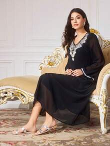 CUCCOO TILAWA Women's Fashion Round Toe Flat Sandals - Silver - View 5