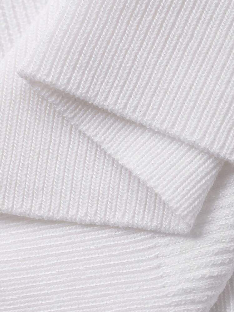 Dazy Plus Solid Color Polo Collar Half-Placket Fitted Short Sleeve Apricot Spring/Summer Knit Top With Horse Embroidery