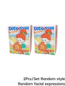 POKOJA LAND 盲盒（非毛绒填充）1个DODO JENNY玩具朋友盲盒收藏人偶，6款常规款+1款隐藏款熊猫设计，优质PVC艺术玩具，不易褪色，可作家居及办公室桌面摆件，便携旅行配件，是送给朋友、家人、收藏家和奇幻爱好者的完美生日及节日礼物。适合春夏。 - 潮玩盲盒 - 查看 14