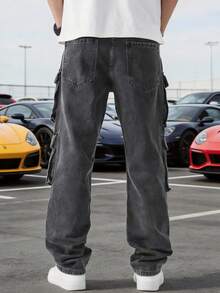 Men's Multi-Style Jeans In Various Colors And Sizes - gris - 查看 2