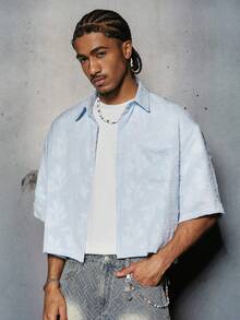 PAVTROS Men Shirts - Blue - View 1