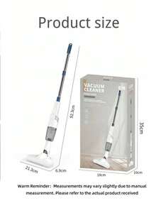 1 Aspiradora de mano de alta potencia - Liviana, recargable, con diseño de ciclón de alta succión para uso en el hogar, el automóvil y la oficina, succión potente y alta eficiencia, regalo para fiestas. - Multicolor - Ver 5