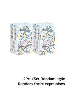 POKOJA LAND 盲盒（非毛绒填充），适合作为节日礼物送给朋友。泡泡浴主题盲盒人偶（12个普通款+6个惊喜款+2个隐藏款） - ABS材质可爱收藏人偶，配有沐浴配件，趣味十足的沐浴场景人物玩偶，是送给亲朋好友的贴心礼物，也是桌面/展示装饰和可爱人偶爱好者的理想之选。 - 潮玩盲盒 - 查看 13