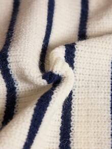 Elaquor Plus Size Casual Leopard Print Knit Vest Cardigan In Fall/Winter - Apricot - View 7