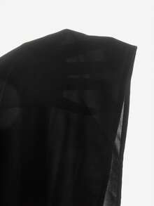 Mistrie Áo kiểu nữ tay loe xuyên thấu màu đen gợi cảm, thích hợp cho kỳ nghỉ hè, kỳ nghỉ xuân, du lịch, kỳ nghỉ dành cho nữ, kỳ nghỉ hè, kỳ nghỉ dành cho nữ, kỳ nghỉ, kỳ nghỉ hè, kỳ nghỉ biển dành cho nữ. - màu đen - Xem 5