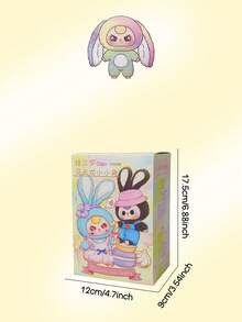 POKOJA LAND Blind Box, A Cute Stuffed Animal Blind Box In The Shape Of Rabbit Ears, An Interesting Desk Decoration Item, An Exquisite Tabletop Accessory, A Favorite Collection Gift For Collectors Of Stuffed Animals, A Christmas/Halloween Gift(Non-Plush Stuffed) - Trend blind box - View 5